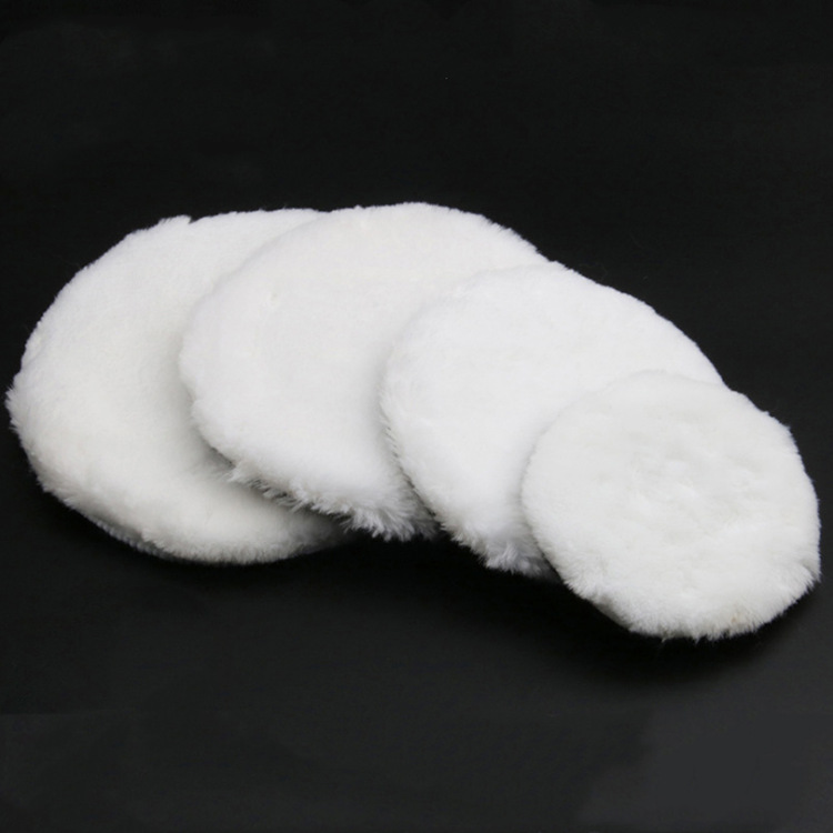 Faux Wool Car Polishing Pad detail