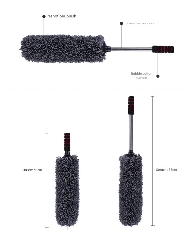Extendable Microfiber Duster detail