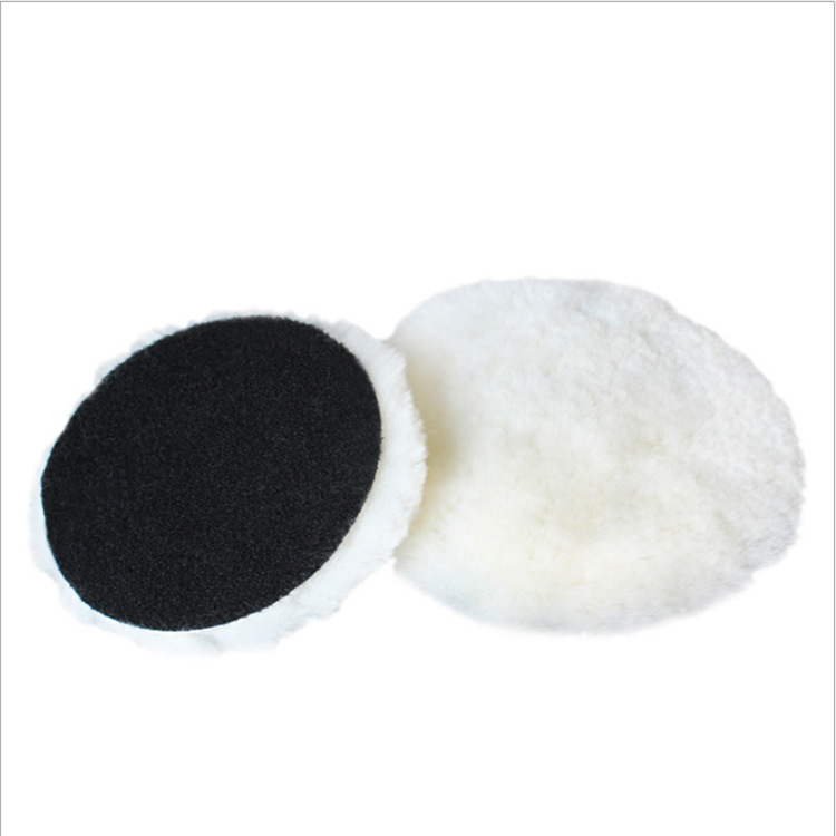 Faux Wool Car Polishing Pad detail