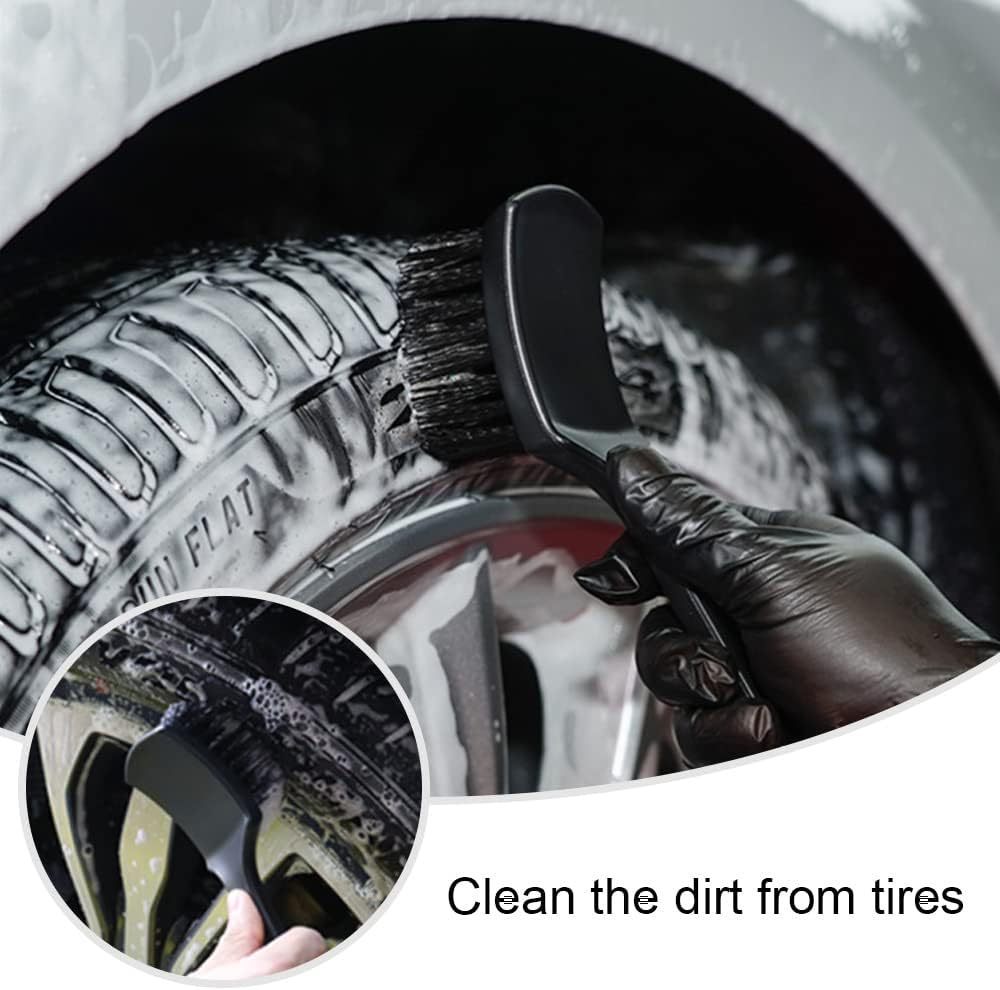 Car Wheel Cleaning Brush detail