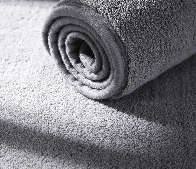 Dual-Layer Coral Fleece Towel detail