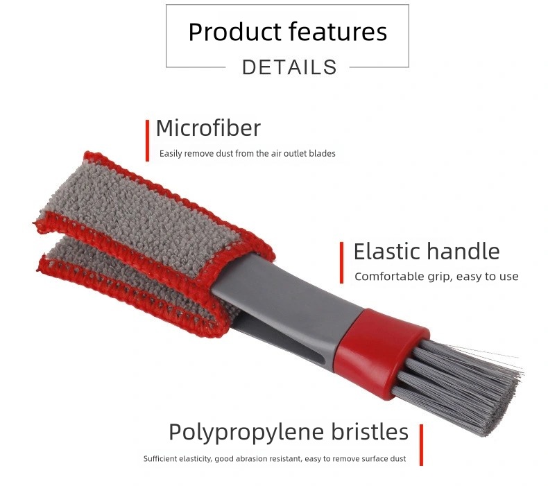 Dual-Ended Car Cleaning Brush detail