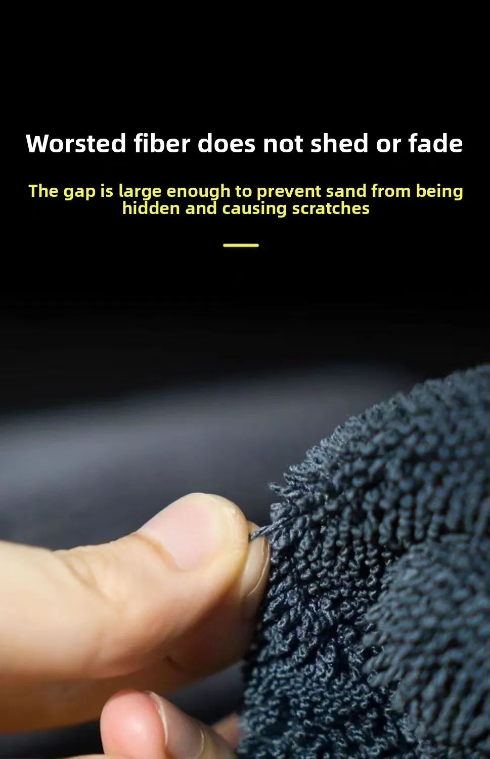 Double-Sided Car Drying Towel detail