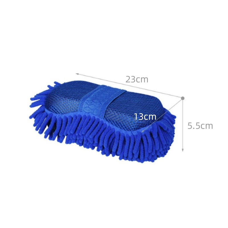 Chenille Car Wash Sponge detail
